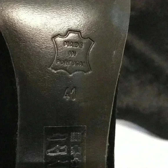 Free People Cecile Black Velvet Round Toe Ankle Boot Booties Size 41 - Picture 8 of 8